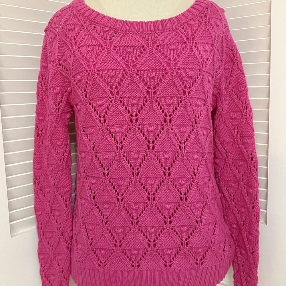 Fuchsia Sweater With Matching Camisole - Tommy Hi… - image 1